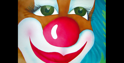 Airbrush-Clown